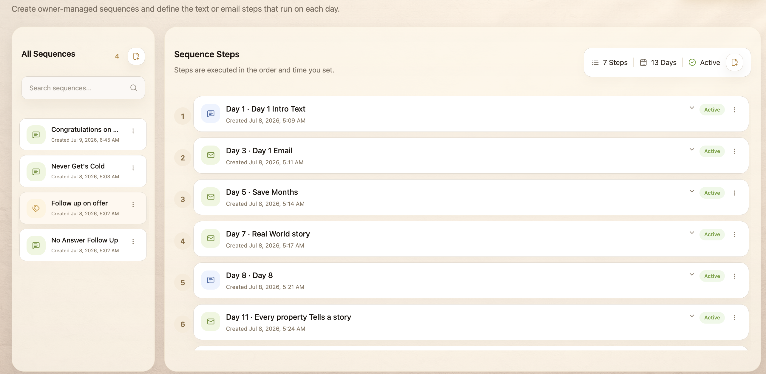 Remiliux SmartFlow sequence builder